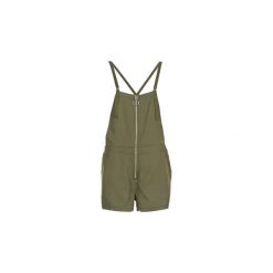 Kombinezony Volcom VOL PLUS ROMPER. Zielone kombinezony damskie marki Volcom, s, bez wzorów, bez kołnierzyka, bez rękawów. Za 263,20 zł.