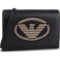 Torebka EMPORIO ARMANI - Y3B086 YGE1X 88441 Black/Gold. Czarne torebki klasyczne damskie Emporio Armani, bez wzorów, ze skóry ekologicznej, bez dodatków. W wyprzedaży za 429,00 zł.
