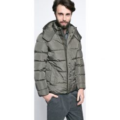Geox - Kurtka. Zielone płaszcze męskie Geox, m, bez wzorów, z poliesteru, krótkie, z kapturem. W wyprzedaży za 499,90 zł.
