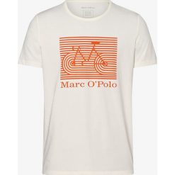 Marc O'Polo - T-shirt męski, beżowy. Brązowe t-shirty męskie Marc O'Polo, xxl, z nadrukiem, z bawełny, polo. Za 179,95 zł.