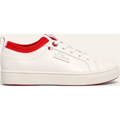 S. Oliver - Buty. Białe buty sportowe damskie S.Oliver, z gumy. Za 199,90 zł.