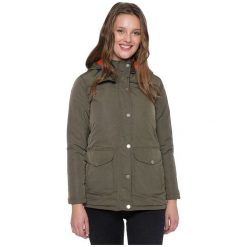 Felix Hardy Płaszcz Damski, S, Khaki. Brązowe kurtki damskie marki Felix Hardy, s, z kapturem. W wyprzedaży za 359,00 zł.