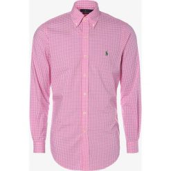 Polo Ralph Lauren - Koszula męska – Slim Fit, różowy. Różowe koszule męskie Polo Ralph Lauren, xl, bez wzorów, z bawełny, polo, bez rękawów. Za 499,95 zł.