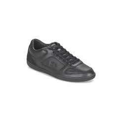 Buty Lacoste COURT-MINIMAL 117 1. Czarne trampki męskie Lacoste, bez wzorów, bez zapięcia. Za 487,20 zł.