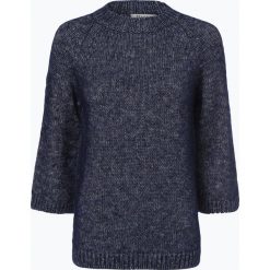 März - Sweter damski z dodatkiem alpaki, niebieski. Niebieskie swetry klasyczne damskie marki März, m, z bawełny. Za 499,95 zł.