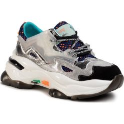 Sneakersy BIG STAR - FF274A560A Silver. Szare półbuty damskie BIG STAR, na co dzień, bez wzorów, z zamszu, retro, bez obcasa, na płaskiej podeszwie, bez zapięcia. W wyprzedaży za 209,00 zł.