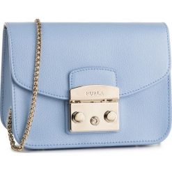 Torebka FURLA - Metropolis 1021855 B BGZ7 ARE Giacinto g. Niebieskie torebki klasyczne damskie Furla, bez wzorów, ze skóry, eleganckie, bez dodatków. W wyprzedaży za 789,00 zł.