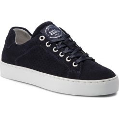 Sneakersy BULLBOXER - 962065E5C Navy. Niebieskie półbuty damskie Bullboxer, ze skóry. W wyprzedaży za 179,00 zł.