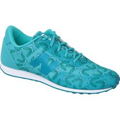 Niebieskie Buty New Balance W KD410BHY. Niebieskie buty sportowe damskie New Balance, bez wzorów, z materiału, sportowe, na fitness i siłownię. W wyprzedaży za 299,00 zł.