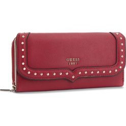 Duży Portfel Damski GUESS - SWVG71 05620 RED. Czerwone portfele damskie Guess, ze skóry ekologicznej. Za 279,00 zł.