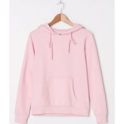 Bluza z kapturem basic - Różowy. Różowe bluzy damskie House, s, bez wzorów, bez rękawów, z kapturem. Za 69,99 zł.