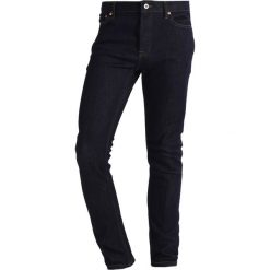 Topman Jeansy Slim Fit dark blue. Niebieskie jeansy męskie marki Topman. Za 169,00 zł.