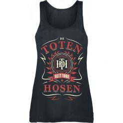Topy damskie: Die Toten Hosen Seit 1982 Top damski czarny