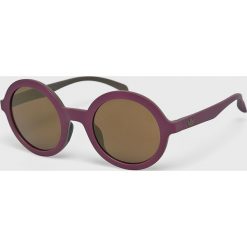Adidas Originals - Okulary AOR016. Pomarańczowe okulary przeciwsłoneczne damskie adidas Originals, okrągłe. W wyprzedaży za 99,90 zł.