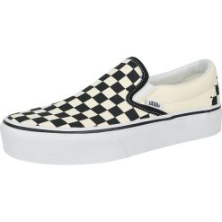 Vans Classic Slip-On Platform Checkerboard Buty sportowe czarny/biały. Czarne buty sportowe damskie marki Vans, z gumy, vans classic. Za 304,90 zł.