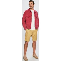 Scotch & Soda - Szorty. Niebieskie spodenki i szorty męskie Scotch & Soda, bez wzorów, z bawełny, casualowe. W wyprzedaży za 219,90 zł.