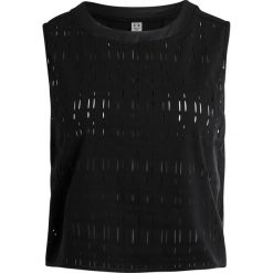 Under Armour LADDER Koszulka sportowa black/tonal. Czarne topy sportowe damskie marki Under Armour, xl, z materiału. W wyprzedaży za 174,30 zł.