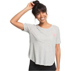 Roxy Koszulka Damska Hello Winter Ss Tee A Heritage Heather erjzt04323-Sgrh (Rozmiar Xs). Brązowe topy sportowe damskie marki Roxy, xs. W wyprzedaży za 75,00 zł.