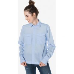G-Star RAW H-A Koszula Niebieski. Niebieskie bluzki damskie G-Star RAW, l, bez wzorów, z bawełny, retro, bez kołnierzyka, z długim rękawem. Za 498,95 zł.