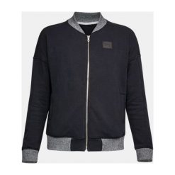 Under Armour Bluza damska Threadborne Fleece Bomber czarna r. S (1298590-001). Czarne bluzy sportowe damskie marki Under Armour, s. Za 239,86 zł.