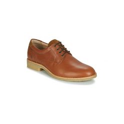 Derby Casual Attitude JALAYINE. Pomarańczowe półbuty męskie Casual Attitude, na co dzień, bez wzorów, casualowe, bez zapięcia. Za 185,40 zł.
