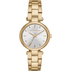 Zegarek KARL LAGERFELD - Aurelie KL5004 Gold/Gold. Żółte zegarki męskie marki KARL LAGERFELD. W wyprzedaży za 629,00 zł.