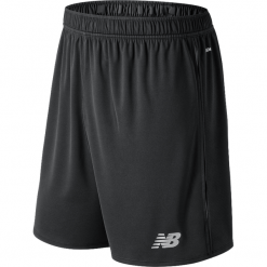 Spodenki treningowe - MS913003BK. Spodenki sportowe męskie New Balance, xxl, bez wzorów, z poliesteru, sportowe, do piłki nożnej. W wyprzedaży za 89,99 zł.