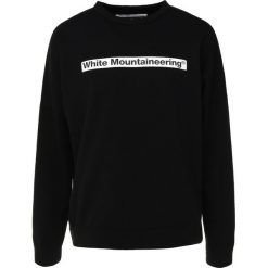Bluzy męskie: White Mountaineering DROP SHOULDER LOGO Bluza black