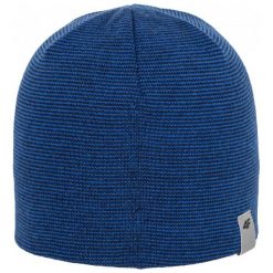 Czapki męskie: 4F Męska Czapka H4Z17 cam002 Ciemny Granat L-Xl
