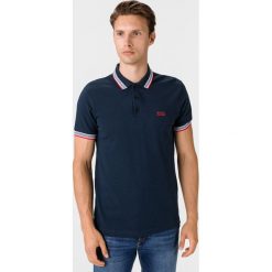 BOSS Paddy Polo Koszulka Niebieski. Niebieskie podkoszulki męskie Boss, xl, z haftami, z bawełny, polo, bez rękawów. Za 357,95 zł.