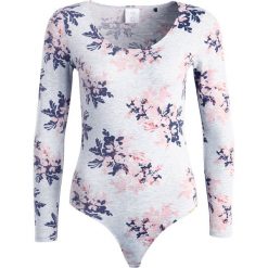 Body i gorsety: Skiny LOUNGEWEAR COLLECTION Body grey flowers