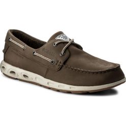 Mokasyny męskie: Mokasyny COLUMBIA – Bonehead Vent Leather PFG BM4438 Mud/Stone 255