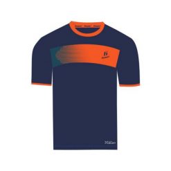 Huari Koszulka Męska Hubi Medival Blue/Red Orange r. 2XL. Czerwone koszulki sportowe męskie Huari, xl. Za 41,18 zł.