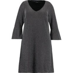 Sukienki hiszpanki: Evans GLITTER FLUTE SLEEVE Sukienka letnia silver