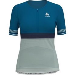 ODLO Koszulka rowerowa damska ZEROWEIGHT Shirt. Koszulki damskie Odlo, bez wzorów, bez kołnierzyka, bez rękawów. Za 233,00 zł.