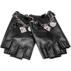 Rękawiczki Damskie KARL LAGERFELD - K/Charm Glove 86KW3604 Black 999. Czarne rękawiczki damskie KARL LAGERFELD, ze skóry. Za 459,00 zł.