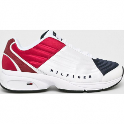 Tommy Jeans - Buty. Szare buty sportowe męskie marki Tommy Jeans, z jeansu. Za 549,90 zł.
