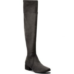 Muszkieterki TAMARIS - 1-25538-29 Anthracite 214. Szare buty zimowe damskie marki Tamaris, z materiału, na obcasie. W wyprzedaży za 209,00 zł.