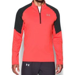 Bluzy męskie: Under Armour Bluza męska Threadborne Run 1/4 ZIP czerwona r. XL (1298836-963)