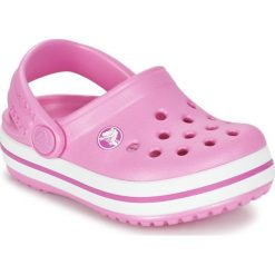 Klapki dziewczęce: Crocs Klapki dziewczęce Crocband Clog K 204537-6U9 różowe r. 32/33