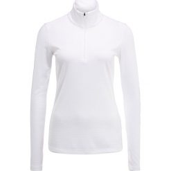 Nike Golf LUCKY AZALEA Koszulka sportowa white/black. Białe topy sportowe damskie marki Nike Golf, xl, z poliesteru, z golfem. W wyprzedaży za 263,20 zł.