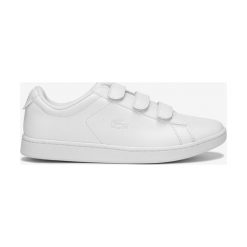 Lacoste Carnaby Evo Tenisówki Biały. Białe trampki i tenisówki damskie Lacoste, bez wzorów, ze skóry, bez zapięcia. Za 430,95 zł.