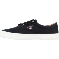 Gant Hero Tenisówki Czarny. Czarne trampki męskie GANT, bez wzorów, ze skóry, bez zapięcia. Za 354,95 zł.