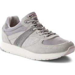 Sneakersy NAPAPIJRI - Rabina 16733606 Lt. Grey N82. Szare półbuty damskie Napapijri, ze skóry. W wyprzedaży za 219,00 zł.