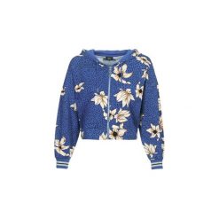 Bluzy Only MARCHE. Czarne bluzy damskie marki ONLY, l, z materiału, z kapturem. Za 143,20 zł.
