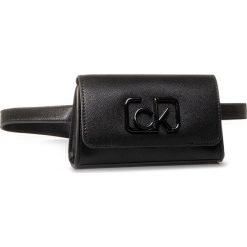 Saszetka nerka CALVIN KLEIN - Ck Signature Belt Bag K60K606644 BAX. Czarne nerki damskie Calvin Klein, bez wzorów, ze skóry ekologicznej, młodzieżowe, bez dodatków. Za 399,00 zł.