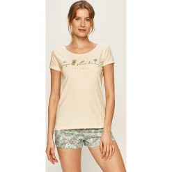 Henderson Ladies - Piżama. Szare piżamy damskie Henderson Ladies, s, z nadrukiem, z elastanu, bez rękawów. W wyprzedaży za 69,90 zł.