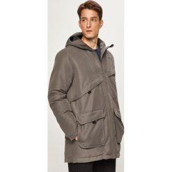Puma - Kurtka. Szare płaszcze męskie Puma, m, bez wzorów, z poliesteru, długie, z kapturem. W wyprzedaży za 379,90 zł.