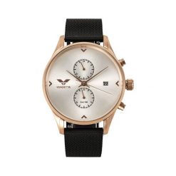 Zegarek Vendetta Zegarek męski MIDTOWN ROSE GOLD/SILVER VE1024 uniwersalny. Szare zegarki męskie Vendetta. Za 503,10 zł.