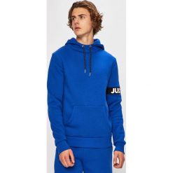 Hype - Bluza. Niebieskie bluzy męskie Hype, m, z nadrukiem, z bawełny, z kapturem. W wyprzedaży za 139,90 zł.